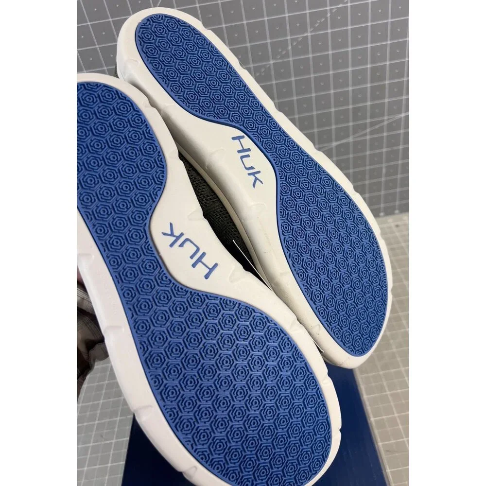 HUK Men's Brewster Slip-On Wet Traction Fishing & Deck Shoes Moss Sz. 8 New~~ - Picture 7 of 13